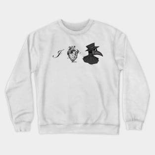 I heart Plague Doctors 2 Crewneck Sweatshirt